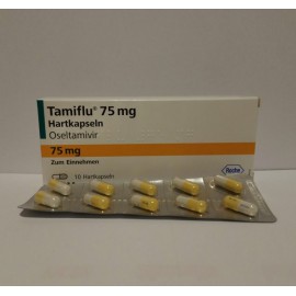 Изображение товара: Тамифлю Tamiflu 75 мг/ 10 капсул 